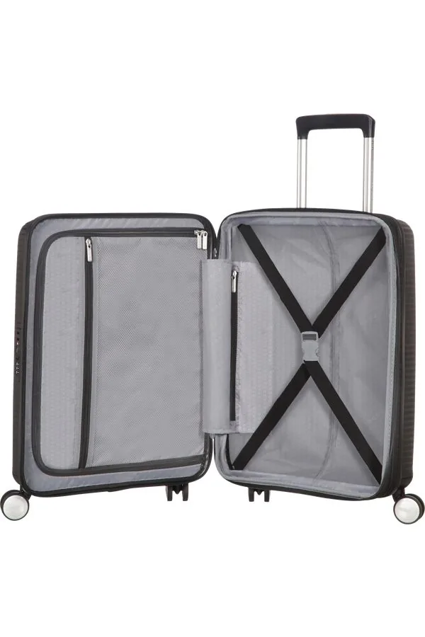 American Tourister Soundbox Чемодан дорожный 55/20 S bass black