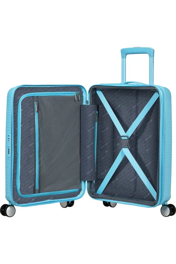 American Tourister Soundbox Чемодан дорожный 55/20 S blueberry fizz