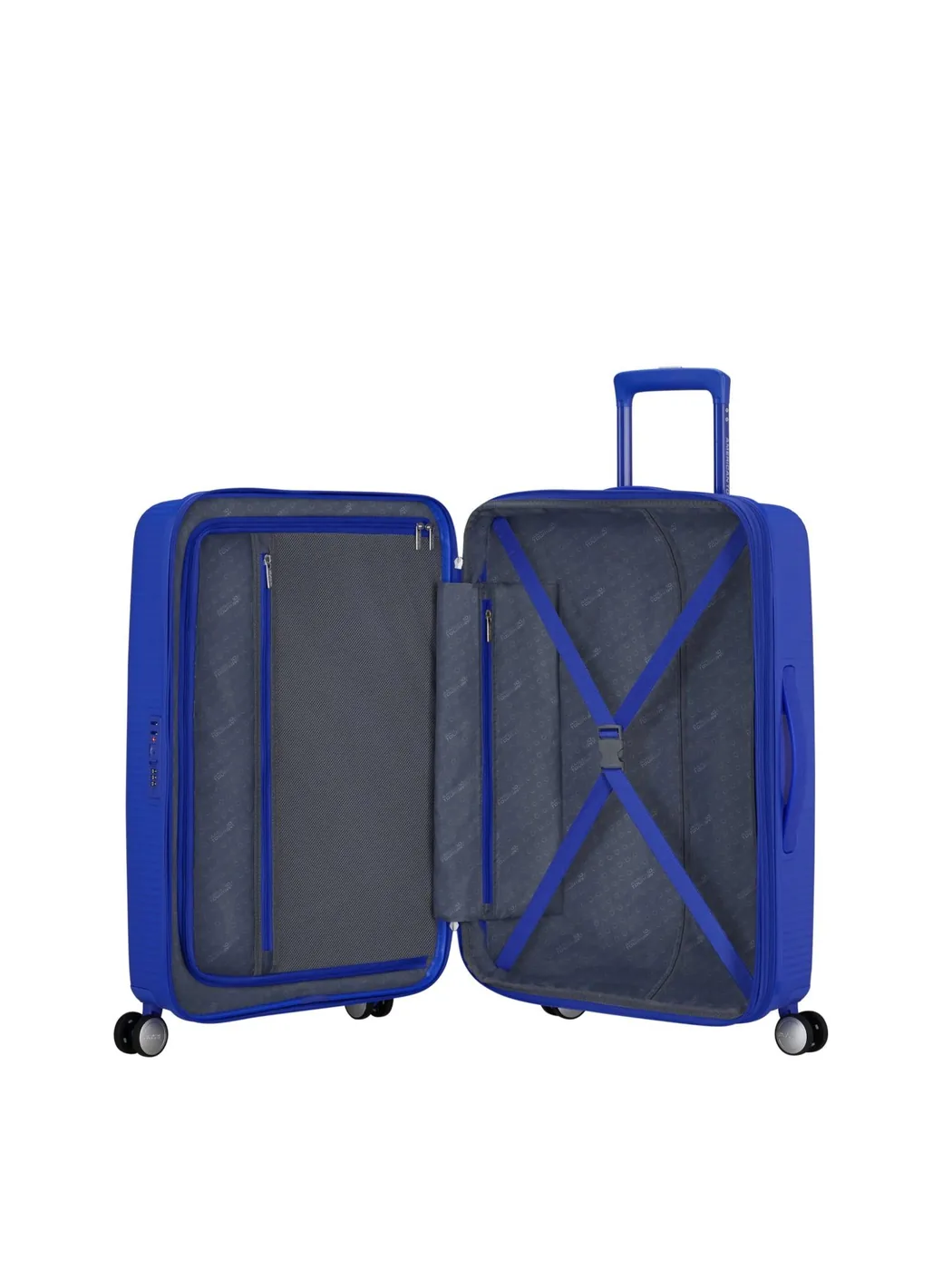 American Tourister Soundbox Чемодан дорожный 55/20 S cobalt blue