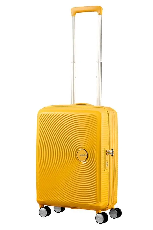 American Tourister Soundbox Чемодан дорожный 55/20 S golden yellow