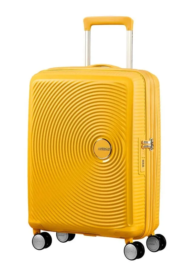 American Tourister Soundbox Чемодан дорожный 55/20 S golden yellow