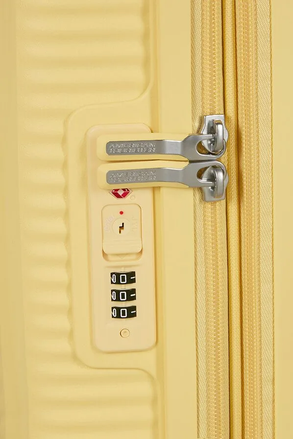 American Tourister Soundbox Чемодан дорожный 55/20 S pastel yellow