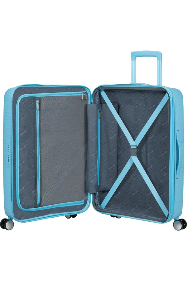 American Tourister Soundbox Чемодан дорожный 67/24 M blueberry fizz