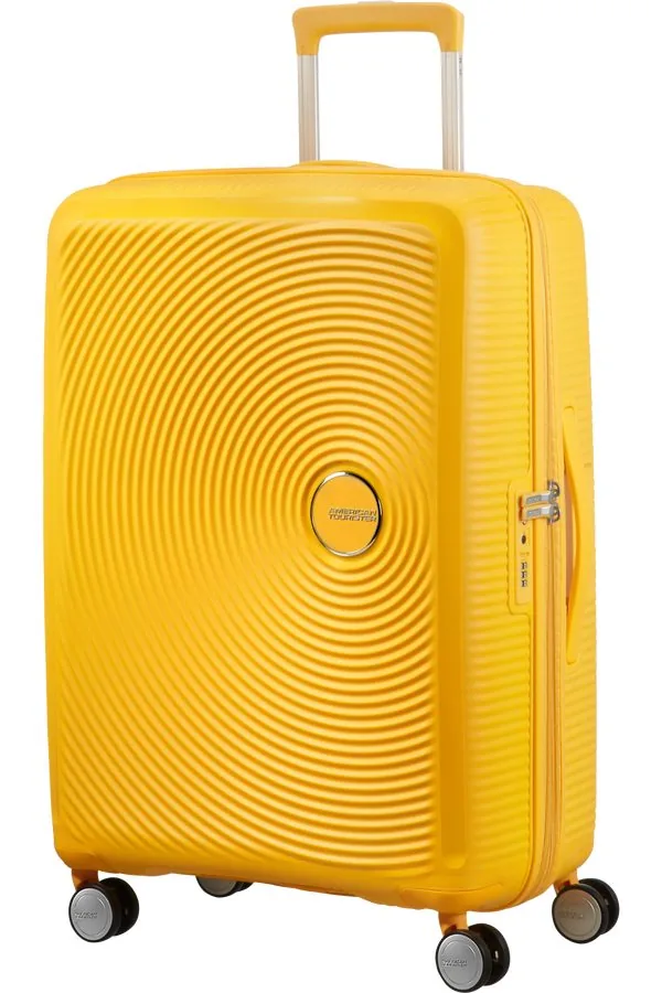 American Tourister Soundbox Чемодан дорожный 67/24 M golden yellow