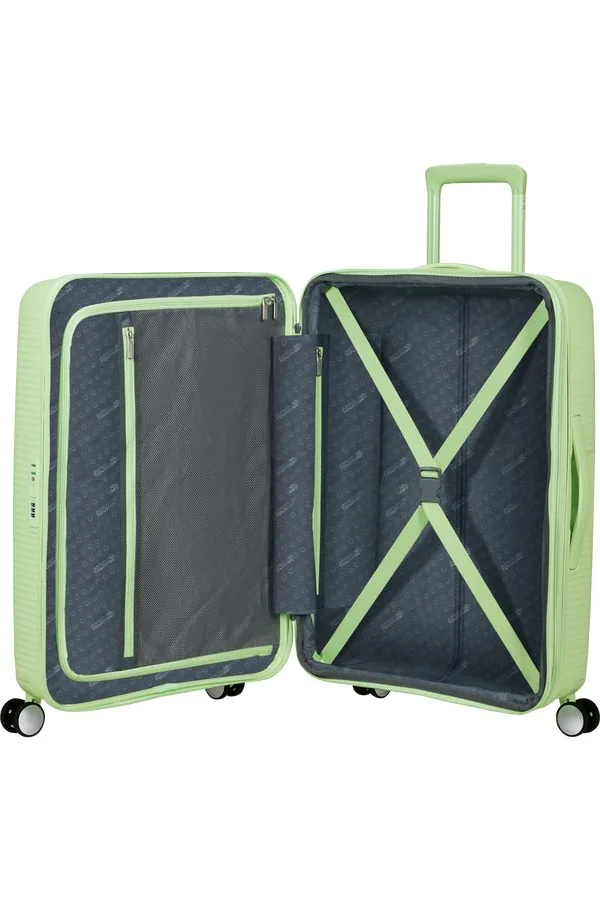 American Tourister Soundbox Чемодан дорожный 67/24 M kiwi green