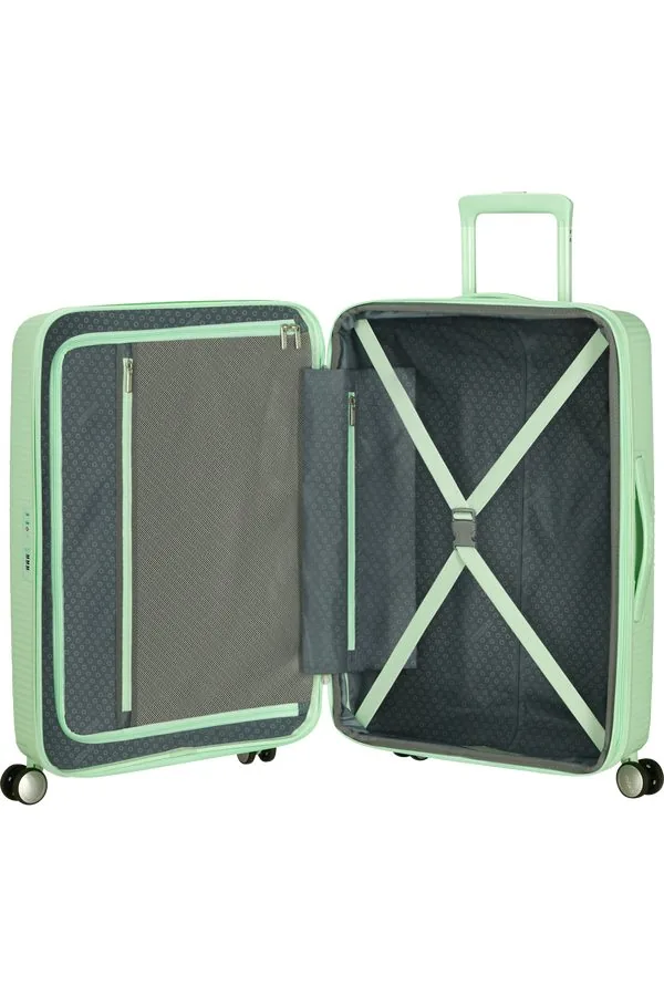 American Tourister Soundbox Чемодан дорожный 67/24 M pastel green