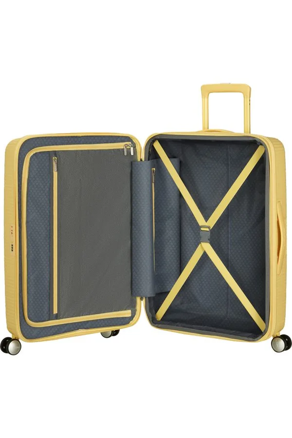 American Tourister Soundbox Чемодан дорожный 67/24 M pastel yellow