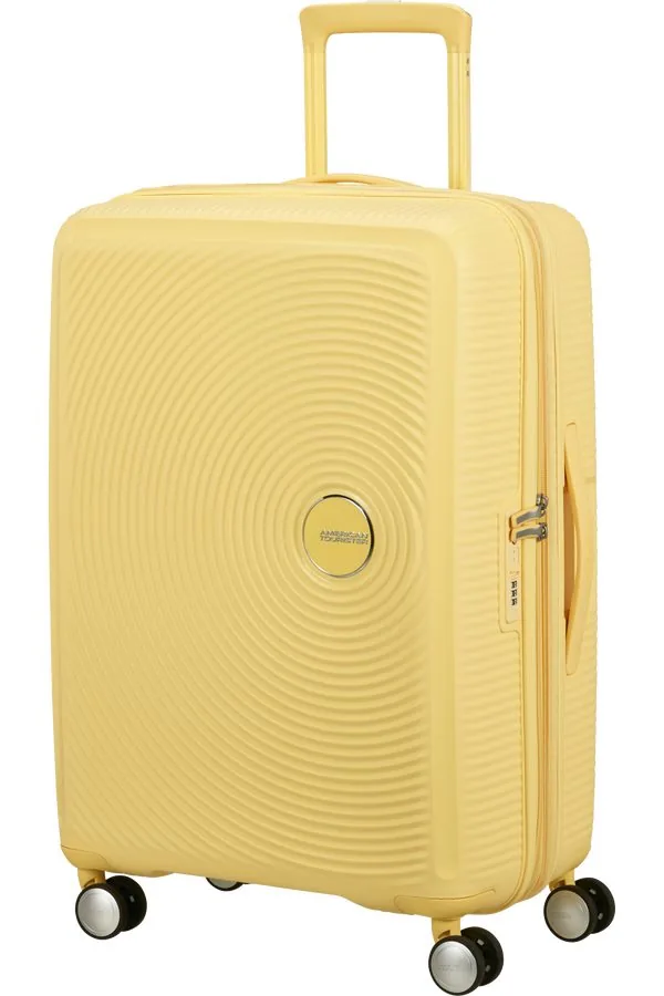 American Tourister Soundbox Чемодан дорожный 67/24 M pastel yellow