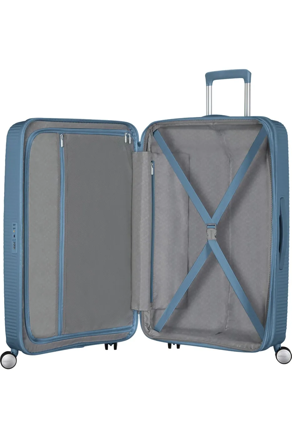 American Tourister Soundbox Чемодан дорожный 67/24 M stone blue