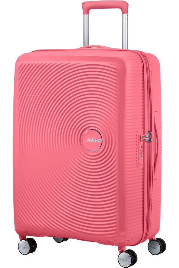 American Tourister Soundbox Чемодан дорожный 67/24 M sun kissed coral