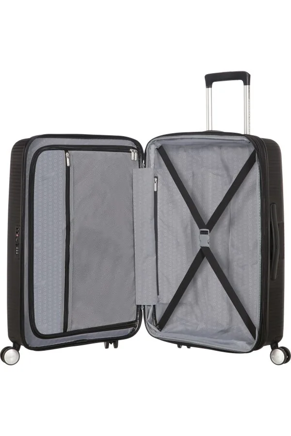 American Tourister Soundbox Чемодан дорожный 77/28 L bass black