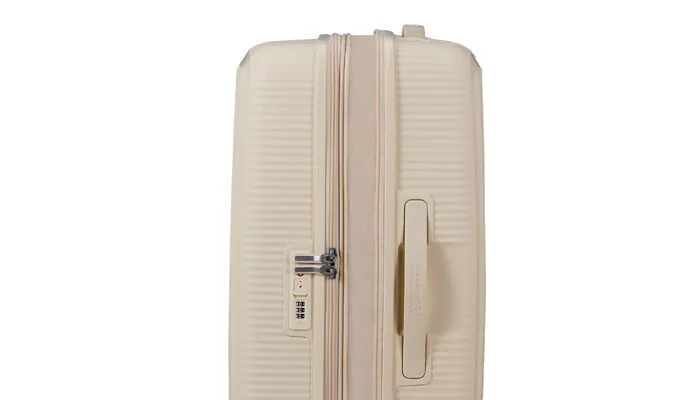 American Tourister Soundbox Чемодан дорожный 77/28 L coconut sand