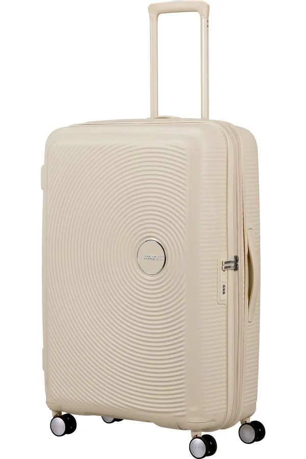 American Tourister Soundbox Чемодан дорожный 77/28 L coconut sand