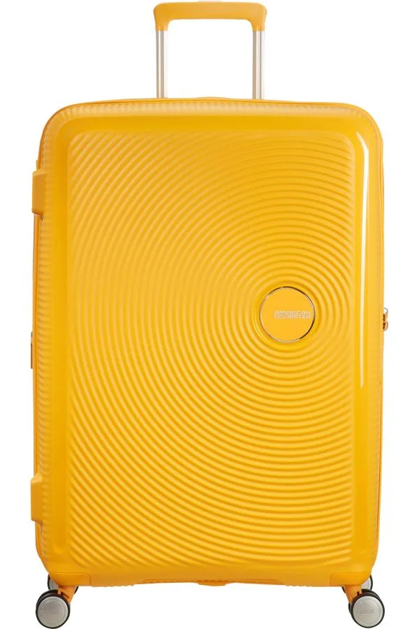 American Tourister Soundbox Чемодан дорожный 77/28 L golden yellow