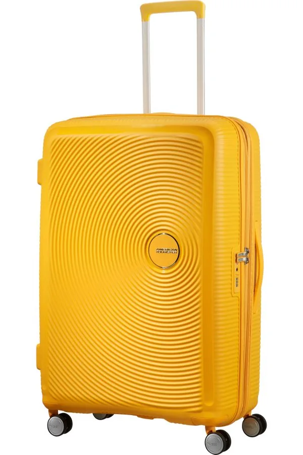 American Tourister Soundbox Чемодан дорожный 77/28 L golden yellow