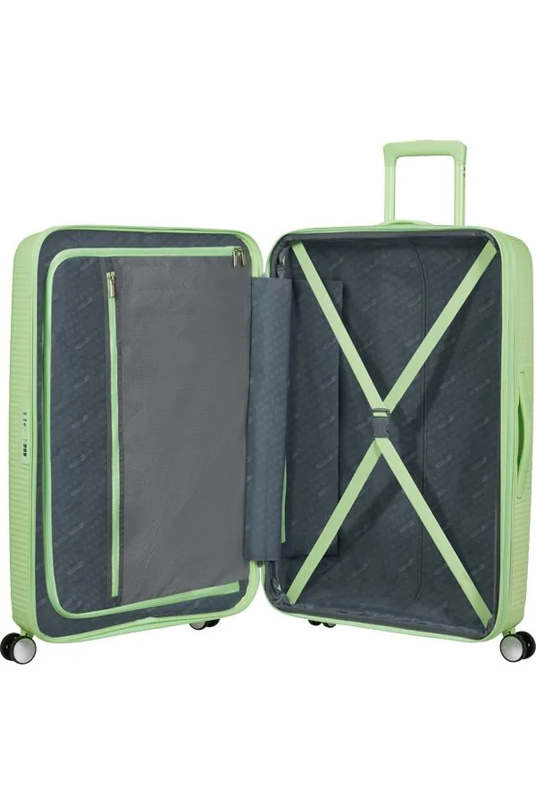American Tourister Soundbox Чемодан дорожный 77/28 L kiwi green