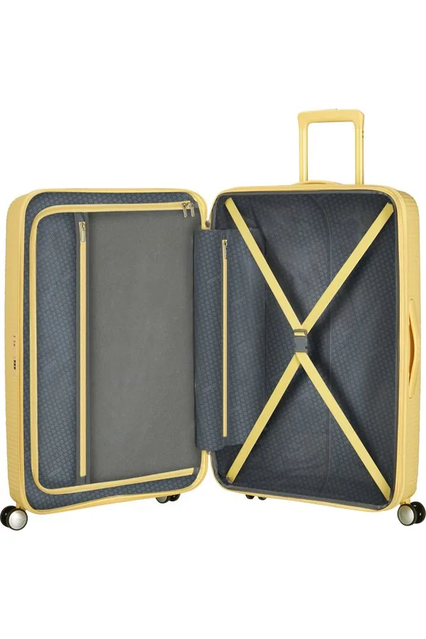 American Tourister Soundbox Чемодан дорожный 77/28 L pastel yellow
