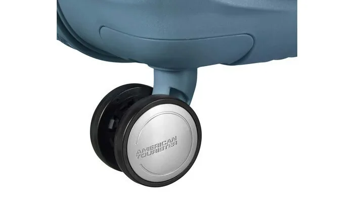 American Tourister Soundbox Чемодан дорожный 77/28 L stone blue