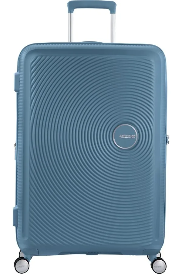 American Tourister Soundbox Чемодан дорожный 77/28 L stone blue