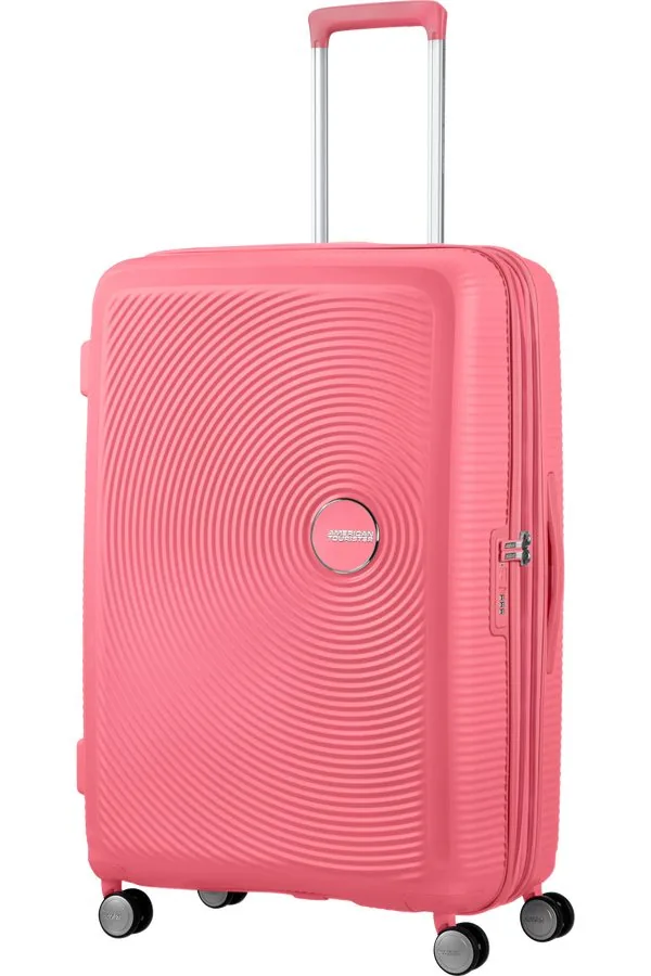 American Tourister Soundbox Чемодан дорожный 77/28 L sun kissed coral