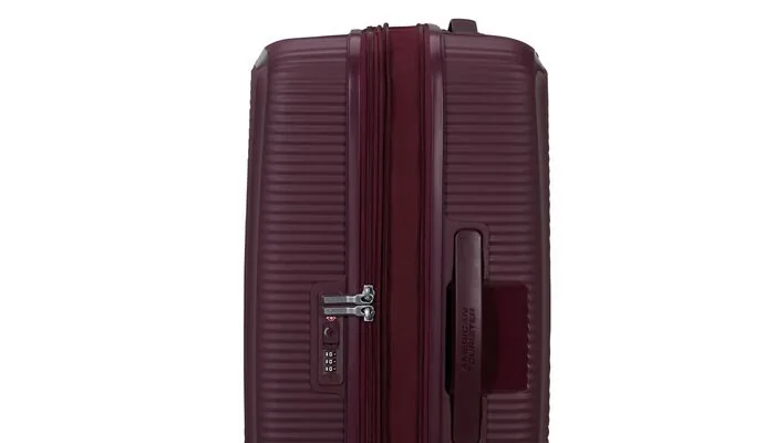 American Tourister Soundbox Чемодан дорожный 77/28 L wild cherry