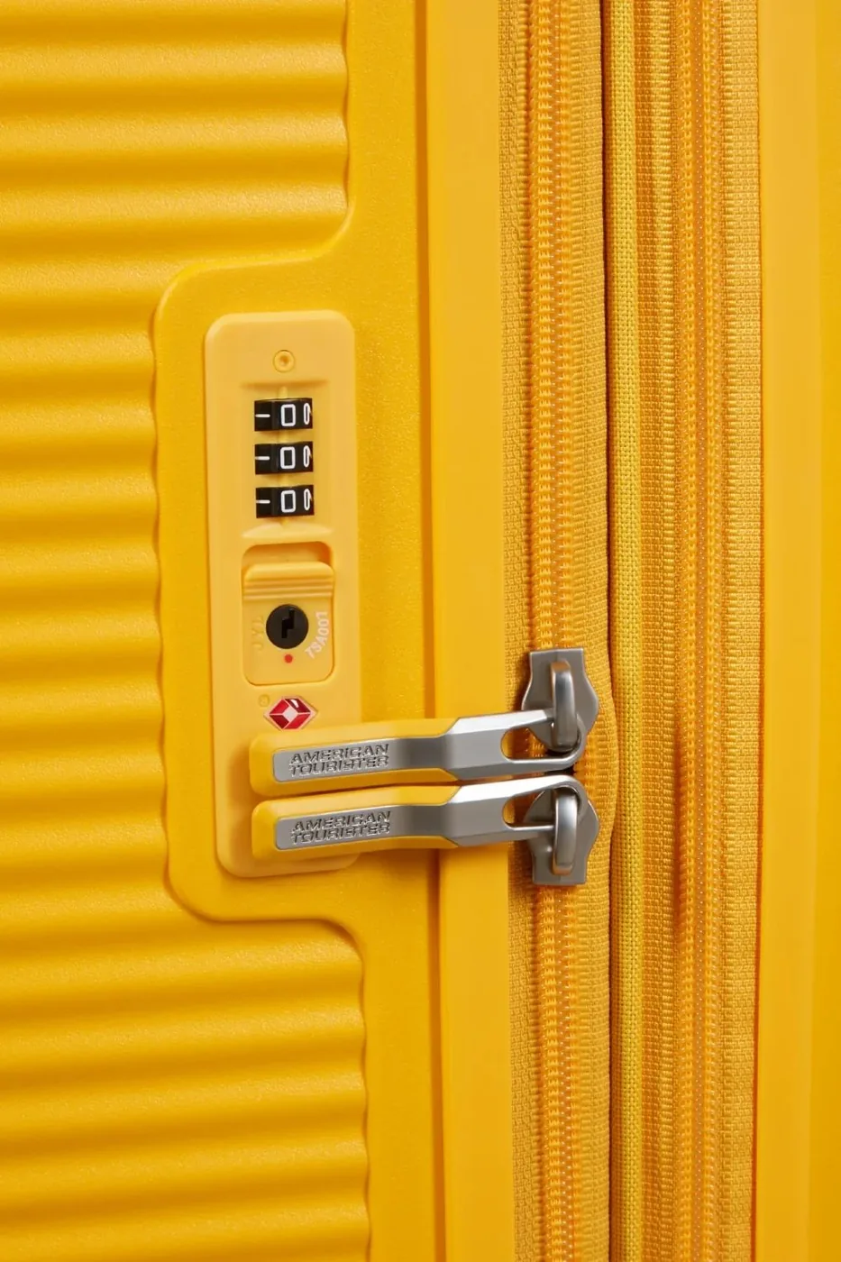 American Tourister Soundbox Чемодан дорожный 80/34 XL golden yellow