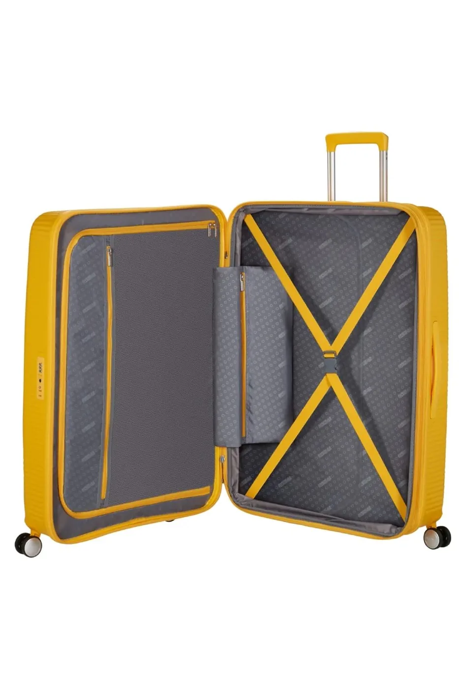 American Tourister Soundbox Чемодан дорожный 80/34 XL golden yellow