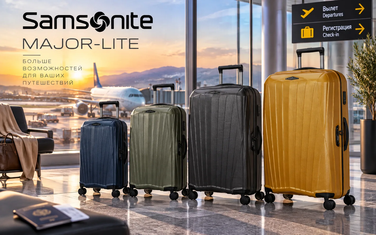 Samsonite Major-Lite: обзор чемоданов Roxkin, размеры и особенности серии