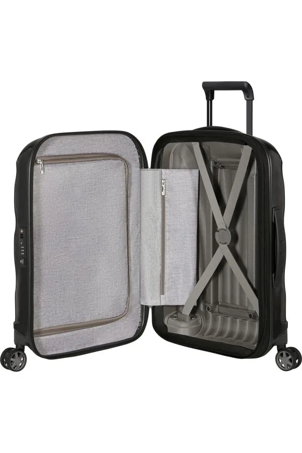 Samsonite C-Lite Чемодан 4-колесный 55 см с расширением Black
