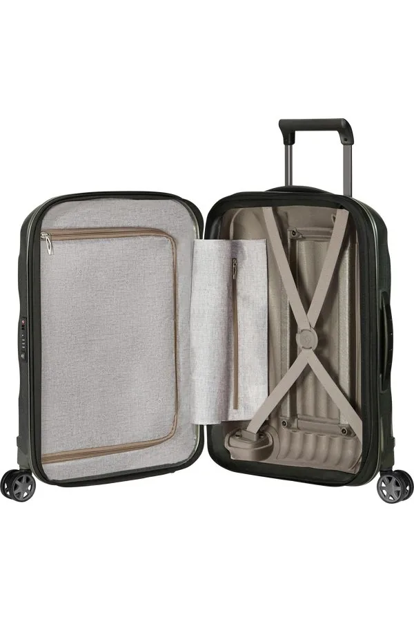 Samsonite C-Lite Чемодан 4-колесный 55 см с расширением Metallic Green