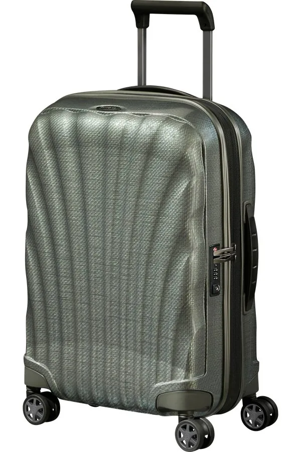 Samsonite C-Lite Чемодан 4-колесный 55 см с расширением Metallic Green