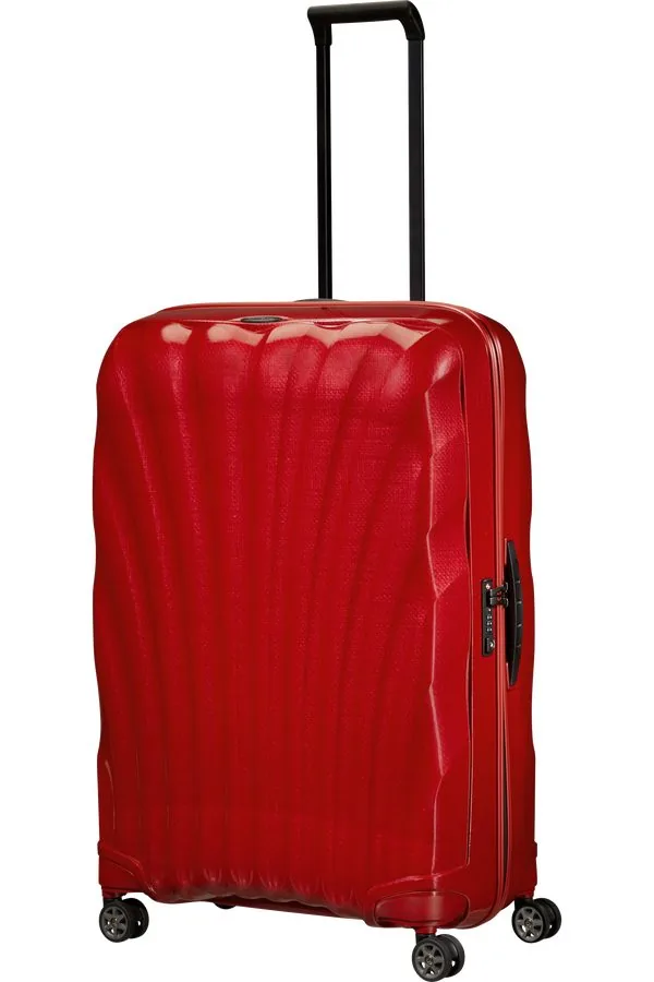 Samsonite C-Lite Чемодан 4-колесный 81 см 4-колесный 81 см Black chili red
