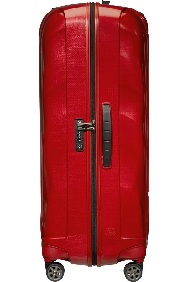 Samsonite C-Lite Чемодан 4-колесный 81 см 4-колесный 81 см Black chili red