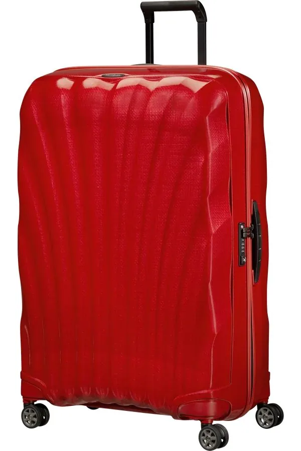Samsonite C-Lite Чемодан 4-колесный 81 см 4-колесный 81 см Black chili red