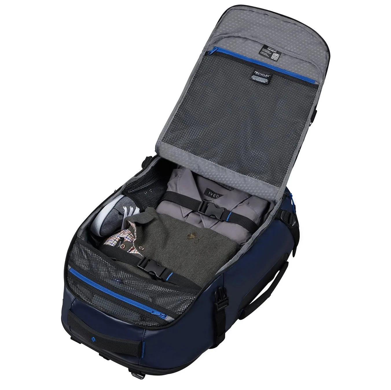 Samsonite Ecodiver Рюкзак Дорожный S 38L blue nights