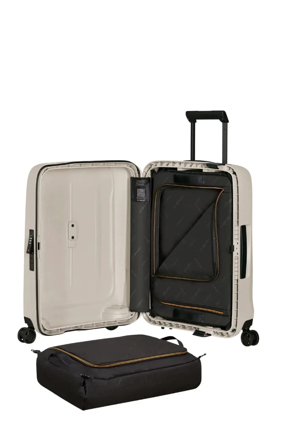 Samsonite ESSENS Чемодан дорожный 55/20 S sand stone
