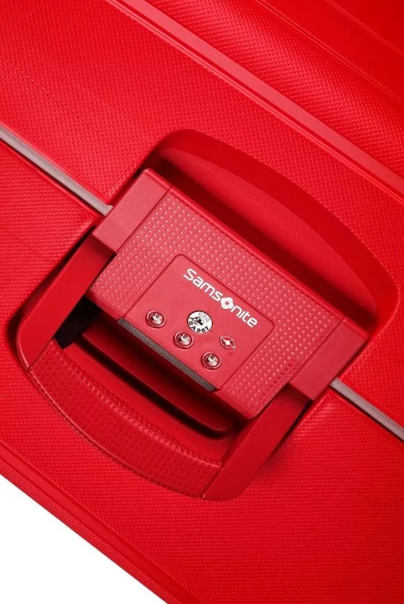 Samsonite S'Cure Чемодан 4-колёсный 69/49 M crimson red