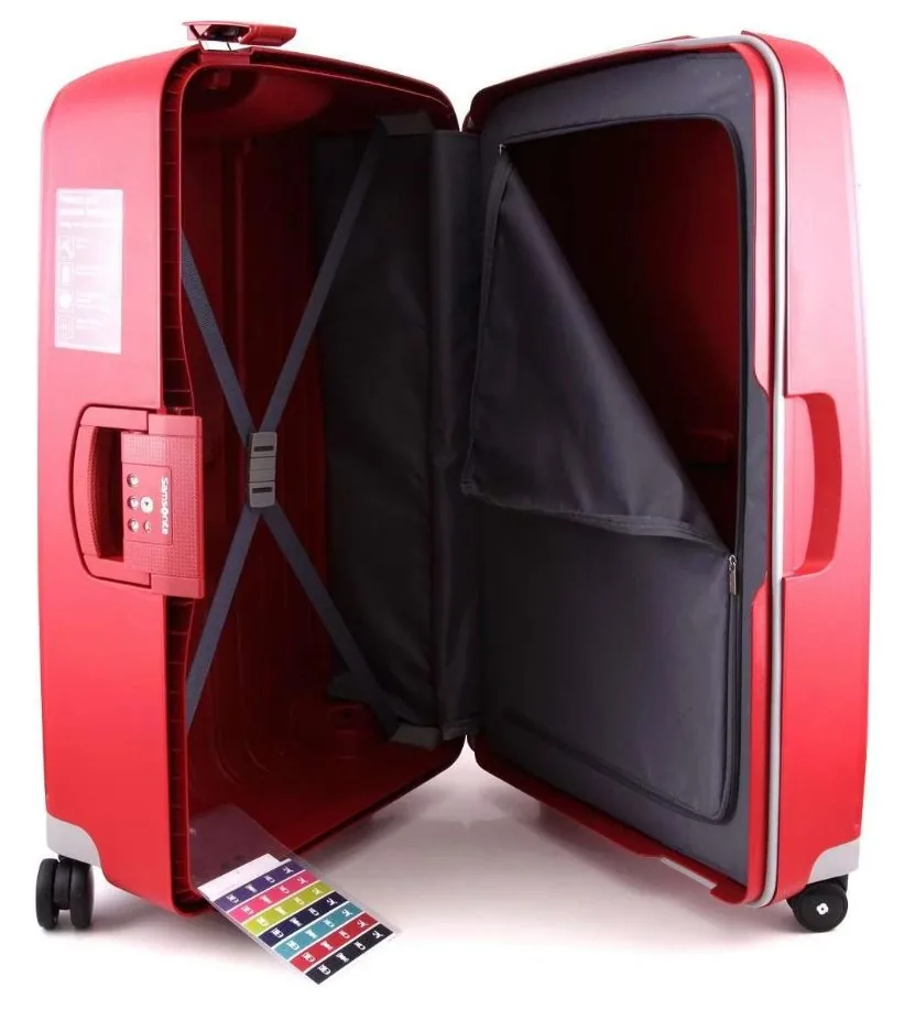 Samsonite S'Cure Чемодан 4-колёсный 75/52 L crimson red