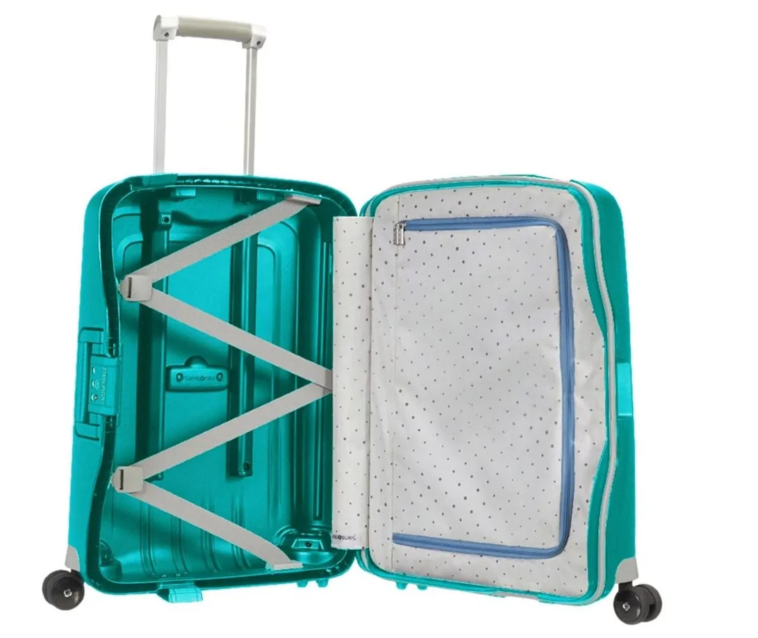 Samsonite S'Cure Чемодан 4-колёсный S aqua blue