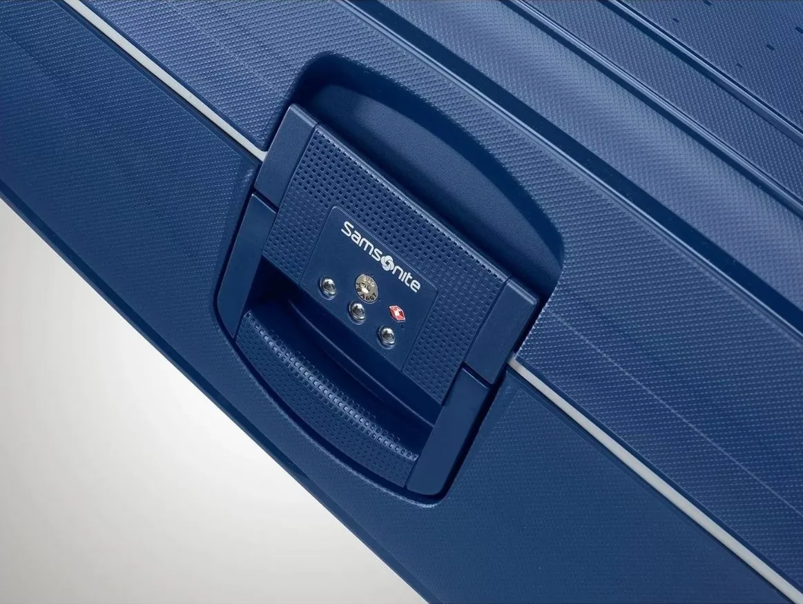 Samsonite S'Cure Чемодан 4-колёсный XL dark blue